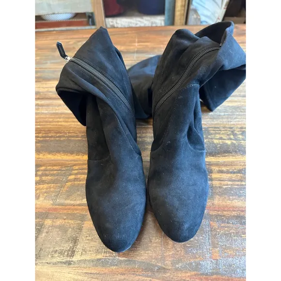Sam Edelman Knee High Boots, Size 11M,‎ Black