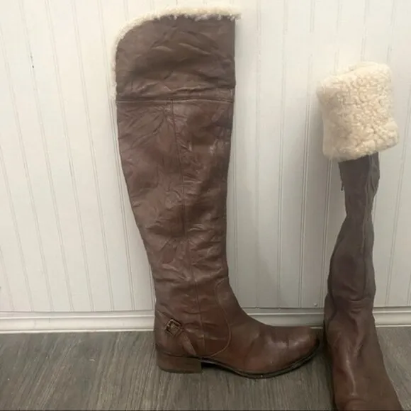 Sam Edelman Knee High Leather Boots