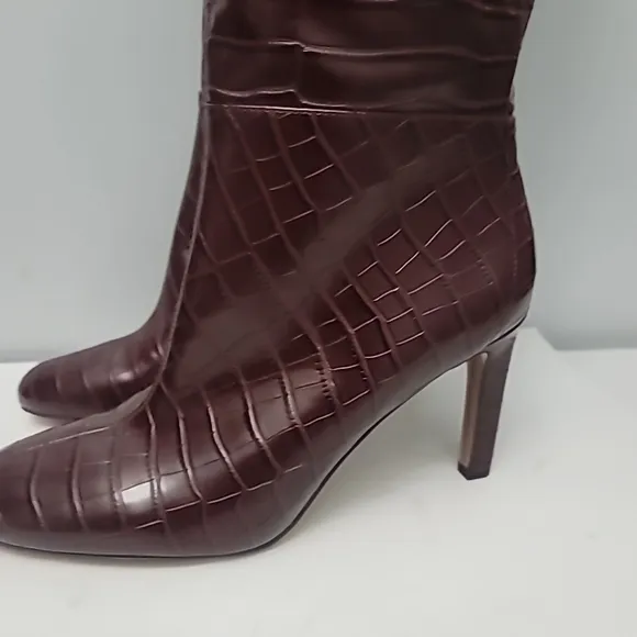 Sam Edelman Shauna 2 90MM Crocodile-Embossed Lea