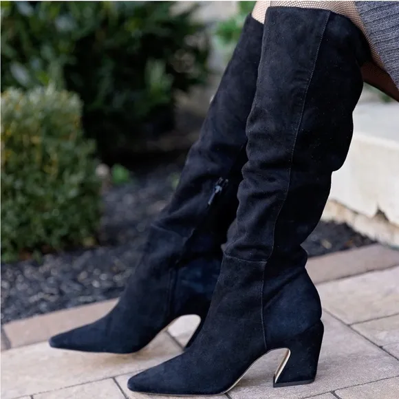 Sam Edelman Sulema suede knee high boots