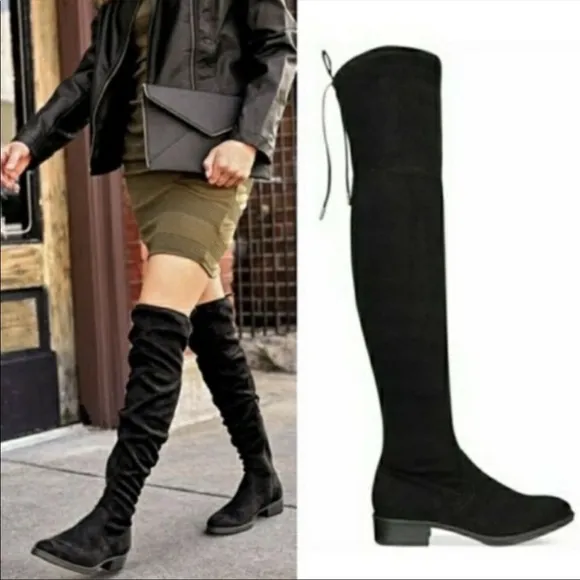 Sam Edelman | Vegan Suede Knee High Boots women size 8.5