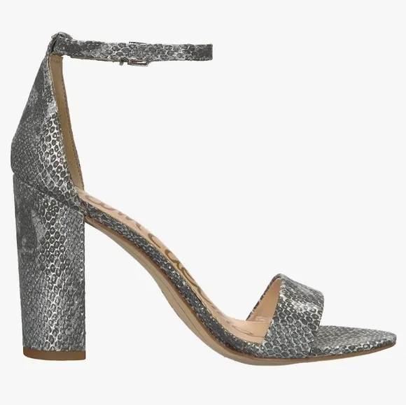 SAM EDELMAN YARO LEATHER SANDALS  SIZE 8.5