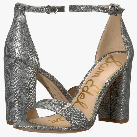 SAM EDELMAN YARO LEATHER SANDALS  SIZE 8.5