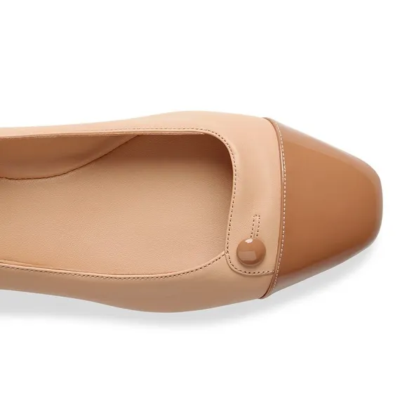 Sarah Flint Sacchetto Ballet Flat in Sand Nappa