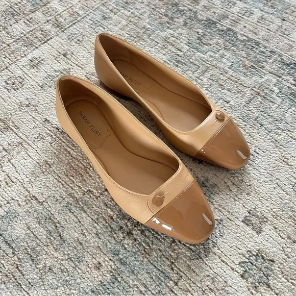 Sarah Flint Sacchetto Ballet Flat in Sand Nappa