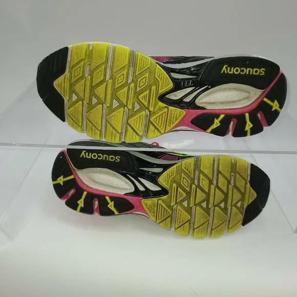 Saucony‎ Guide 6 Running Shoes Womens Size 9.5 Gray/Pink Athletic Sneaker