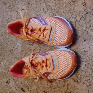 Saucony Shadow Genesis Orange/Red Running Shoes Size 8.5