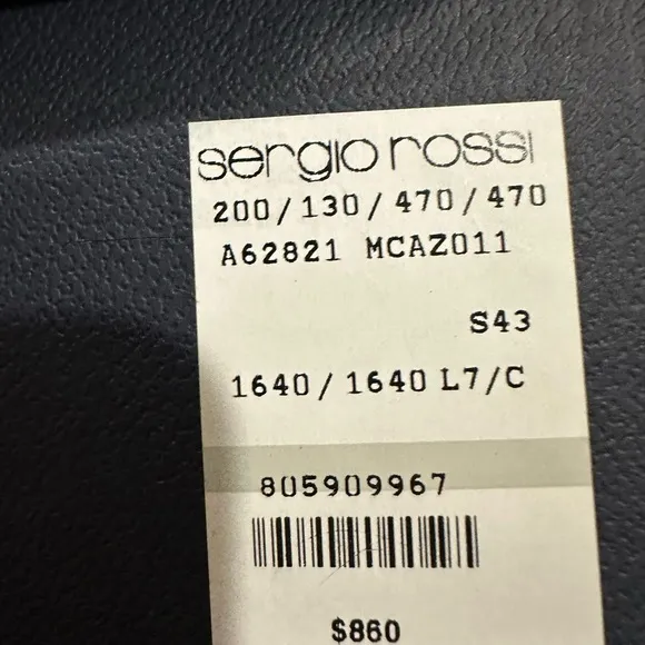 Sergio Rossi shoes