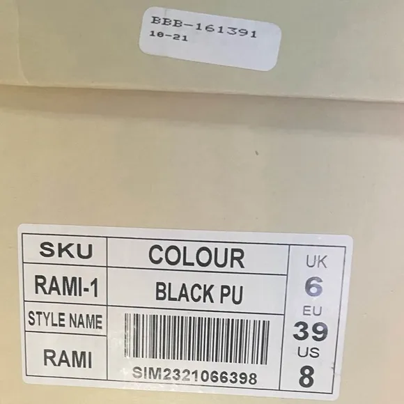 SIMMI • Ruched Black Rami Stiletto Knee High Boots