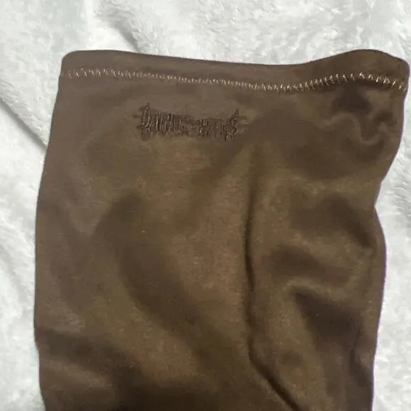 Size 5 Darker Wavz Crossfader  Knee High Pant Boots Brown