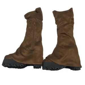 Size 5 Darker Wavz Crossfader  Knee High Pant Boots Brown
