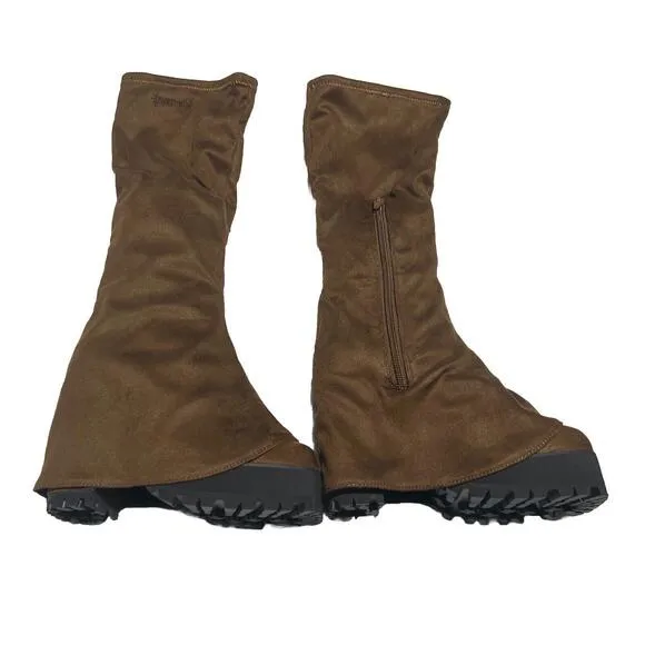 Size 5 Darker Wavz Crossfader  Knee High Pant Boots Brown