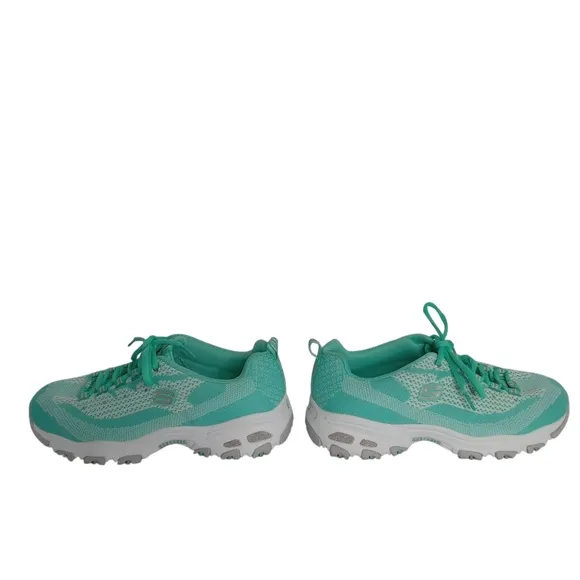 SKECHER'S D'LITES WOMEN'S TENNIS SHOES SIZE 8.5 COLOR:MINT