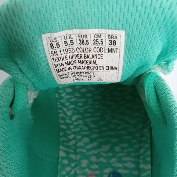 SKECHER'S D'LITES WOMEN'S TENNIS SHOES SIZE 8.5 COLOR:MINT
