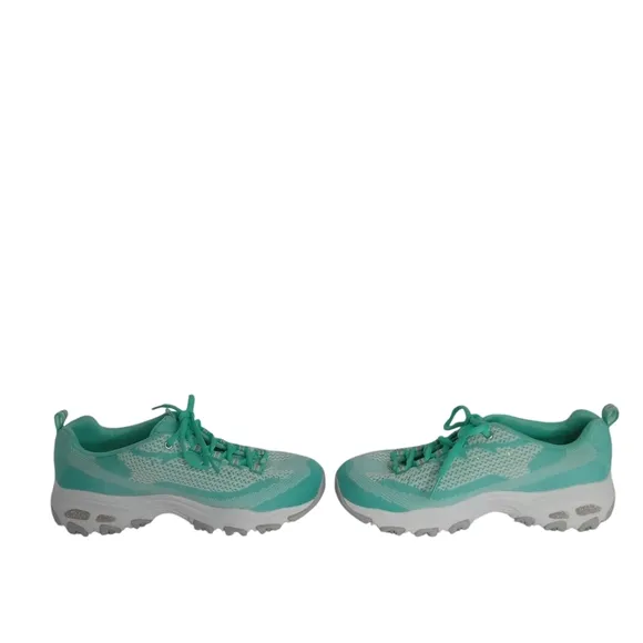 SKECHER'S D'LITES WOMEN'S TENNIS SHOES SIZE 8.5 COLOR:MINT