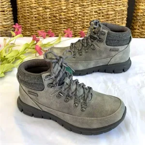 Skechers Synergy Cool Seeker Ankle Boots Women's Size 6.5 Charcoal NWT 167425