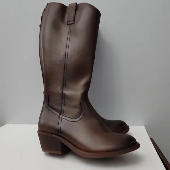 Sofft Astoria Womens Leather Pull On Knee-High Boots