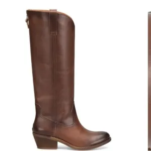 Sofft Astoria Womens Leather Pull On Knee-High Boots