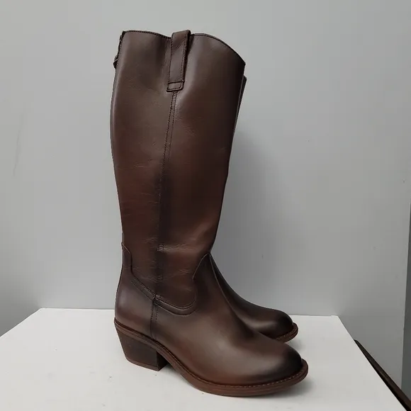 Sofft Astoria Womens Leather Pull On Knee-High Boots