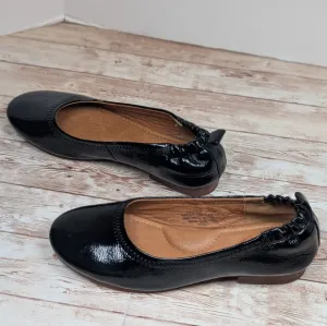 Sofft Real Leather Upper and Insole Shiny Black Dress Slipper Shoes Size 6 Women