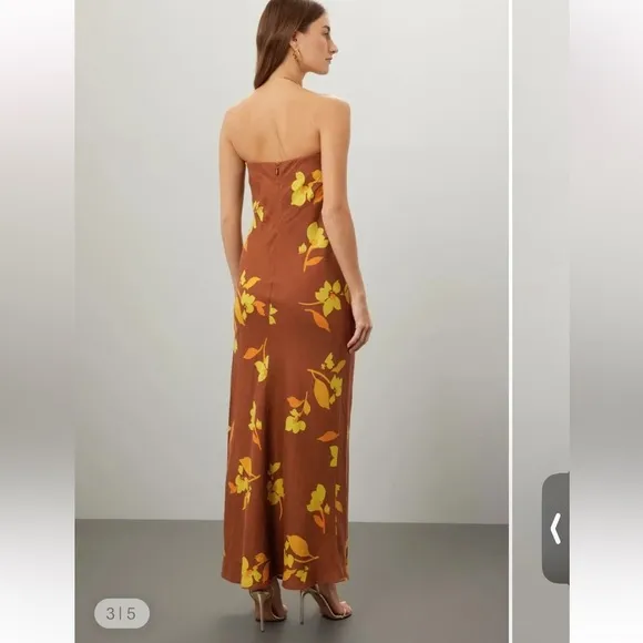 Soleil soleil Maeve strapless dress