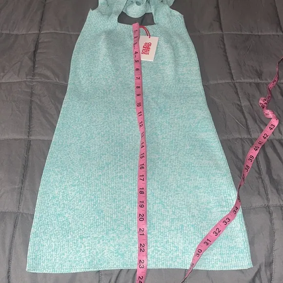 SOLID &amp; STRIPED THE MARISSA DRESS GREEK BLUE TURQUOISE TEAL WHITE Sz M and L NEW