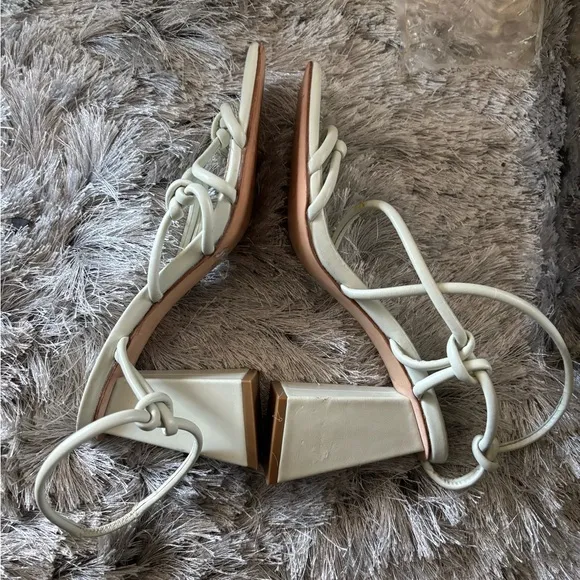 Song of Style Noelle dress shoes open toe sandals block heels strappy tie up