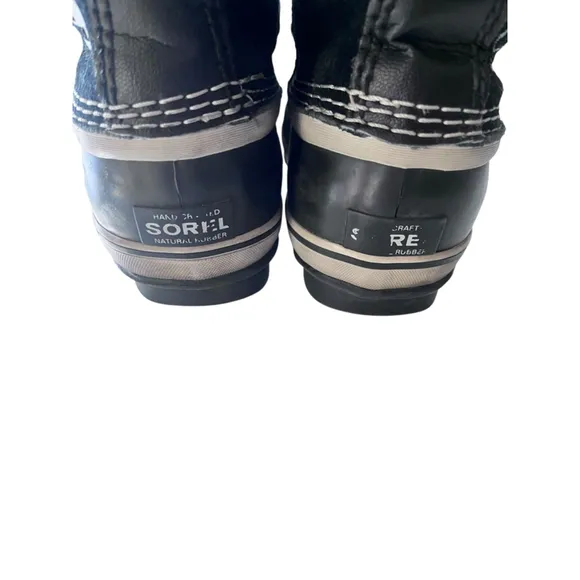 Sorel Faux Fur Winter Boots Lace Up Size 3 Women's 7 Joan Of Arctic Waterproof