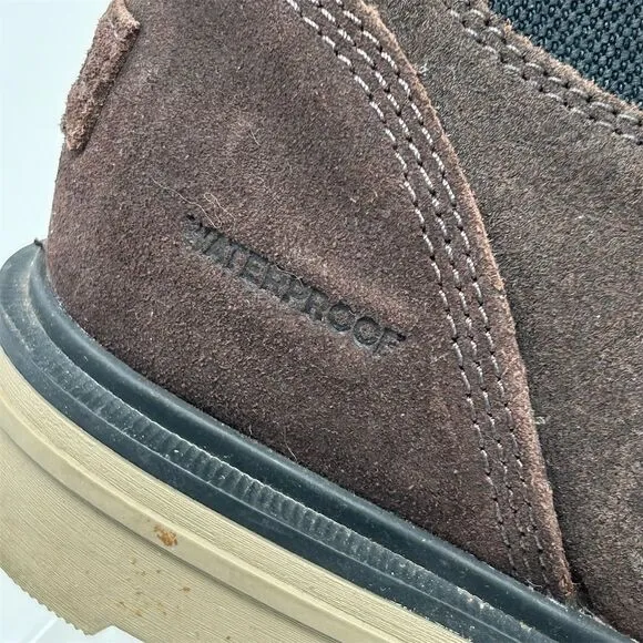 Sorel Men's Chelsea Brown Suede Leather Waterproof Boots Size 7.5 Comfort