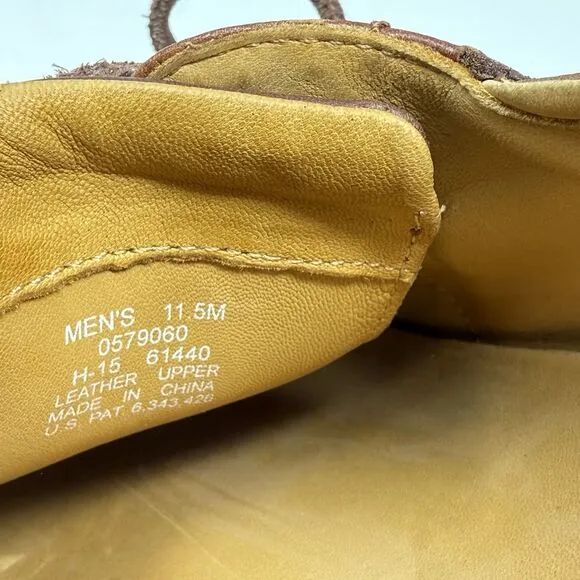 Sperry Gold Cup ASV Boat Shoes Mens 11.5 M Brown Leather 2 Eye Casual Preppy