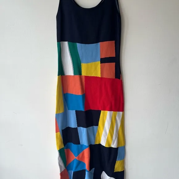 STAUD Katie Dress Sails Up Size Small