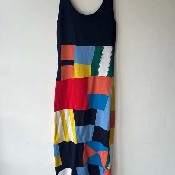 STAUD Katie Dress Sails Up Size Small