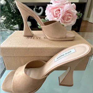 Steve Madden camel LIPA heels ✨