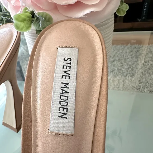 Steve Madden camel LIPA heels ✨