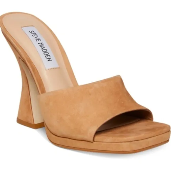 Steve Madden camel LIPA heels ✨