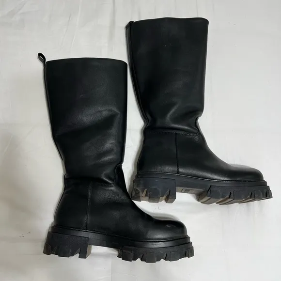 Steve Madden knee high platform boots
