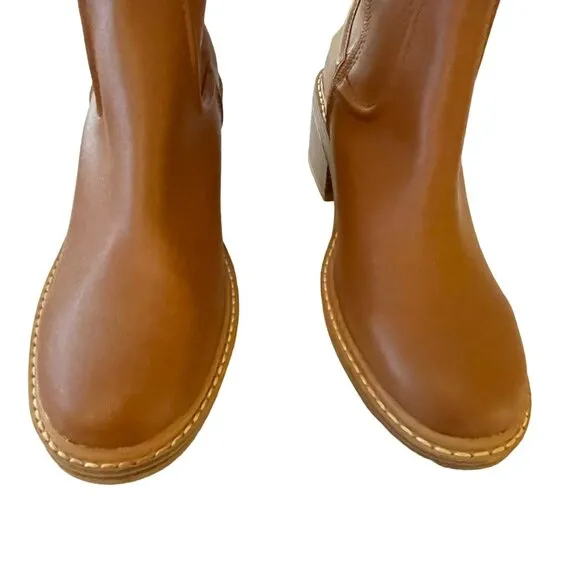 Steven Steve Madden Calda Brown Knee High Riding Boot Sz 8 NEW