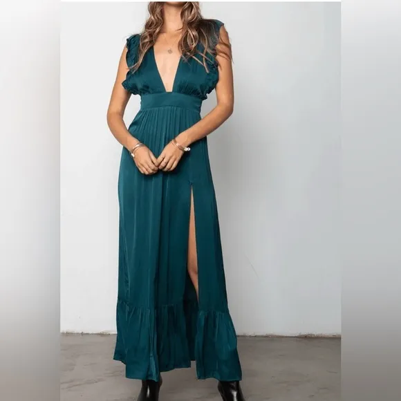 Stillwater What If Maxi Dress in Emerald