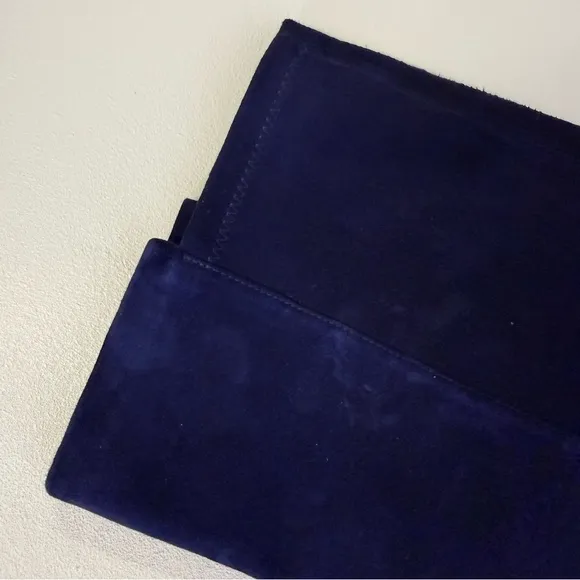 Stuart Weitzman Navy Blue Suede Knee High Boots Size 7