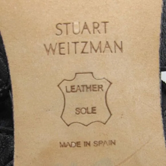 Stuart Weitzman Leather Grecian Tall Gladiator Lace Up Knee High Sandals SZ 6