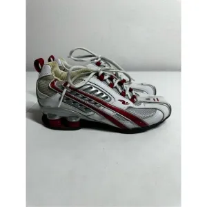 Super Rare Athletic Works Women’s Diva White Red Gray Shoes Size 6,5
