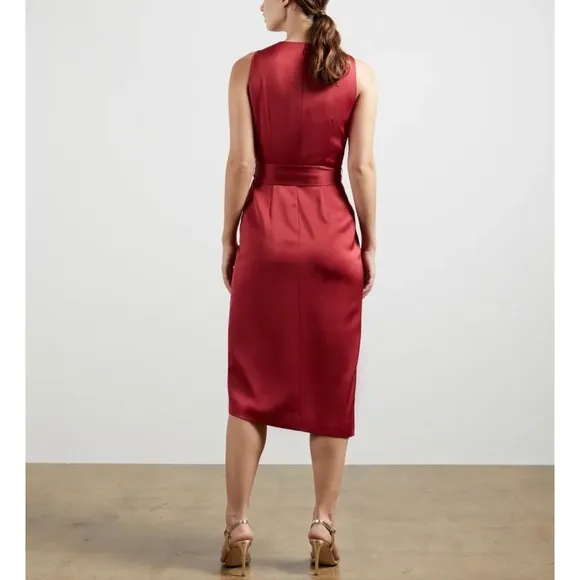 Ted Baker Chrisey Fixed Wrap Midi Dress