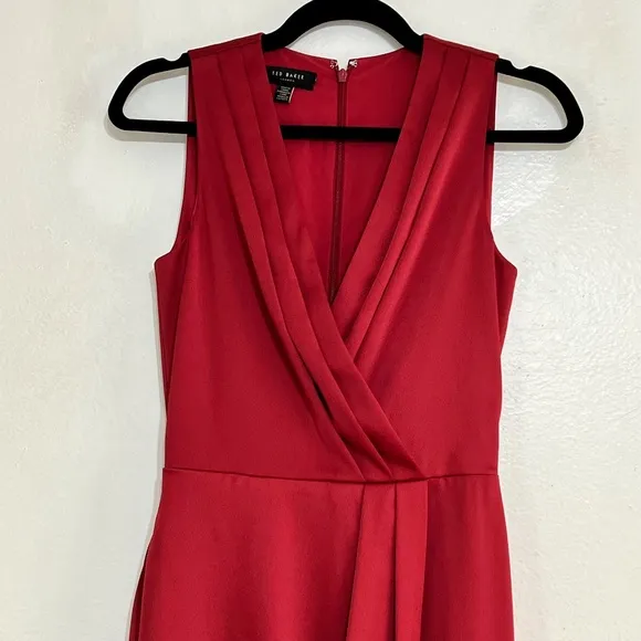 Ted Baker Chrisey Fixed Wrap Midi Dress
