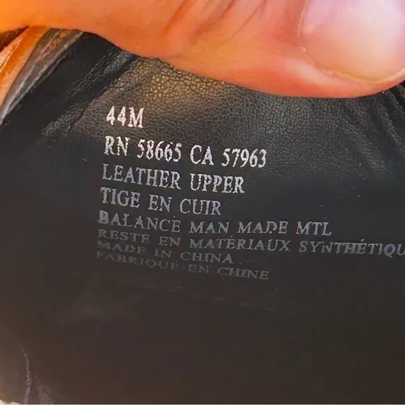 The rail men’s leather dress shoes