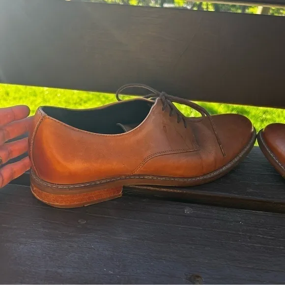 The rail men’s leather dress shoes