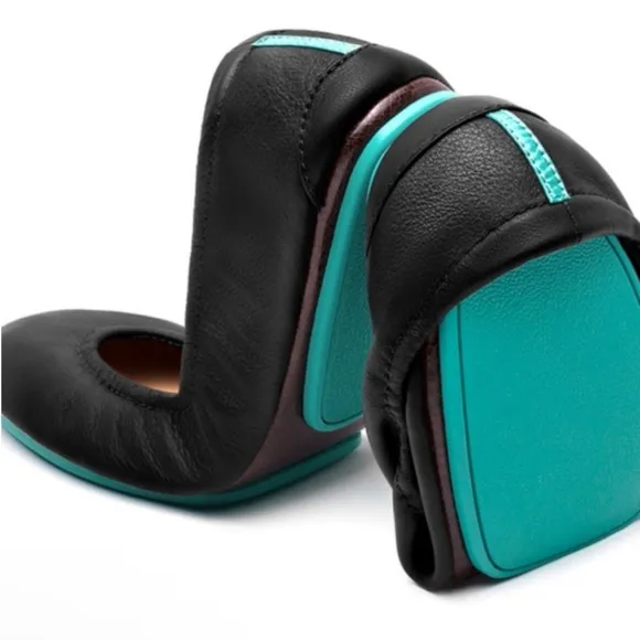 Tieks by Gavrieli Black Ballet Style Foldable Flats Sz 8