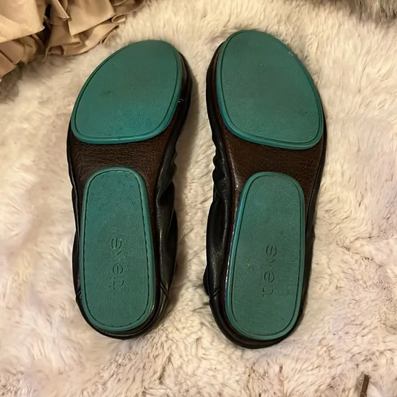 Tieks by Gavrieli Black Ballet Style Foldable Flats Sz 8