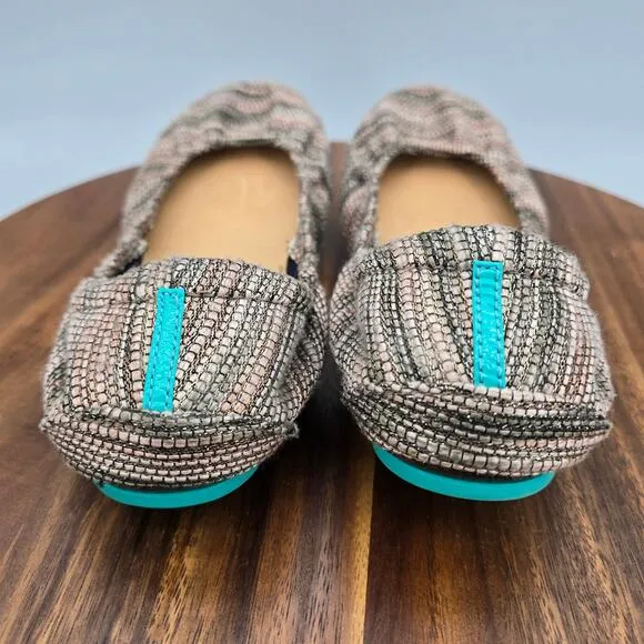 Tieks Gavrieli Ballet Flats Women's 9 Mojave Woven Comfort Shoes Slip On