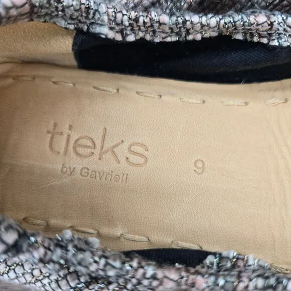 Tieks Gavrieli Ballet Flats Women's 9 Mojave Woven Comfort Shoes Slip On