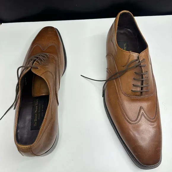 To Boot New York The Duke Adam Derrick Men’s Size 13 Brown Color (new)